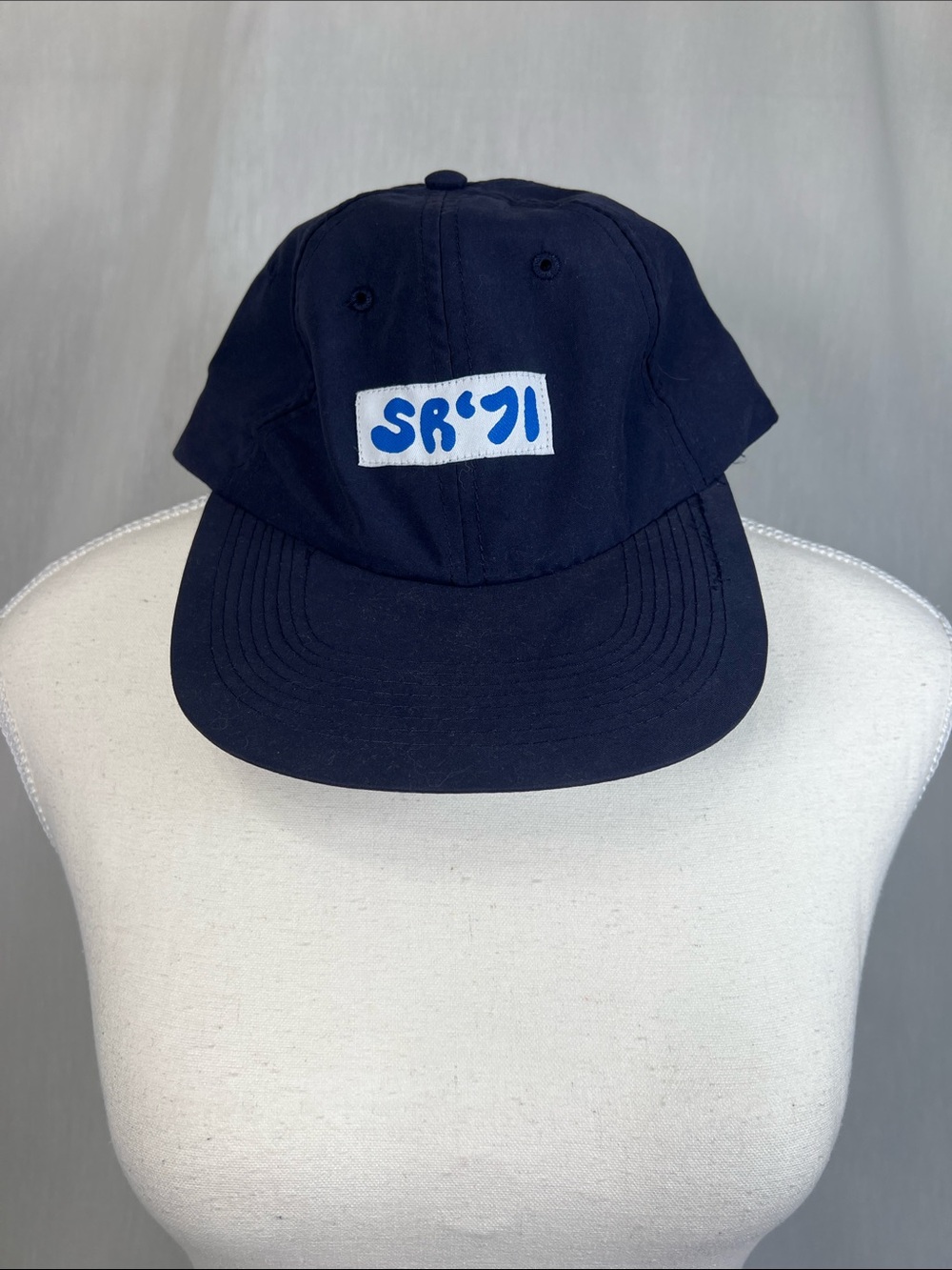 SR-71 Navy Blue Unstructured Baseball Hat Otto Cap